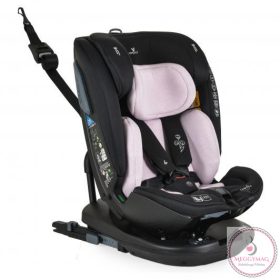   GRAVITY I-size autós ülés 40-150cm, SPS, forgatható talp, pamut huzat PINK