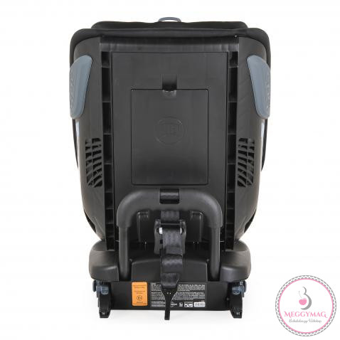 GRAVITY I-size autós ülés 40-150cm, SPS, forgatható talp, pamut huzat SZÜRKE