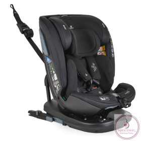   GRAVITY I-size autós ülés 40-150cm, SPS, forgatható talp, pamut huzat FEKETE