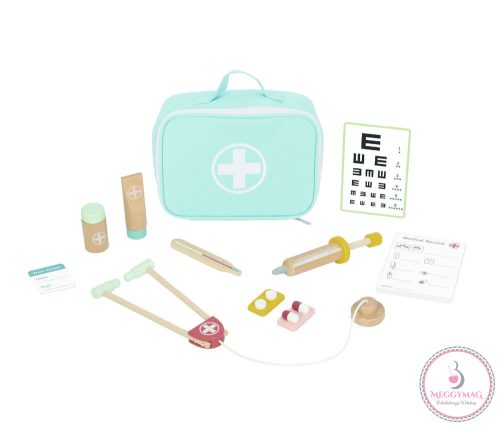 TOOKY Toy fa doktor szett kistáska VKÉK