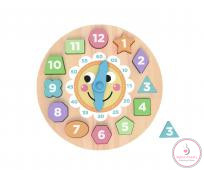 TOOKY Fajáték óra PUZZLE TL675N