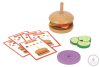 TOOKY Toy fa hamburger készítő szett