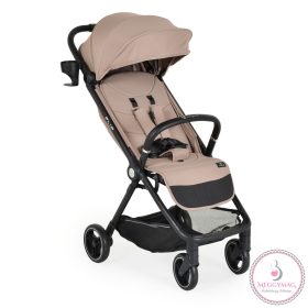   FLIP babakocsi utazáshoz, kompakt 1 kézzel csukható BÉZS, KÉSZLETEN A BOLTBAN!