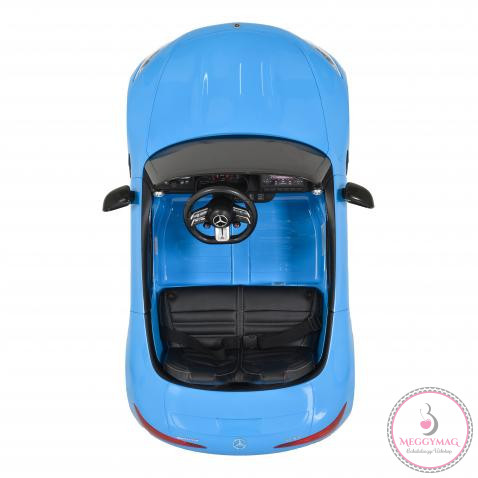 BO DK-SL63 MERCEDES elektromos kisautó 2 motor, 125cm, 35kg-ig KÉK