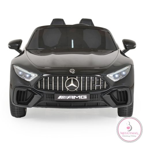 BO DK-SL63 MERCEDES elektromos kisautó 2 motor, 125cm, 35kg-ig FEKETE