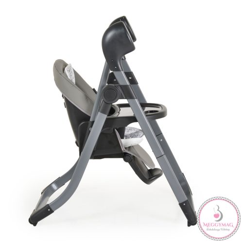 CANGAROO NIRVANA 2in1 etetőszék és hinta SZÜRKE
