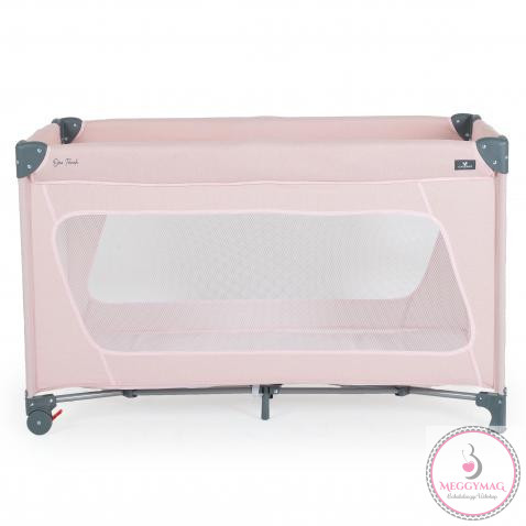 ONE TOUCH utazóágy egy kézzel csukható PINK