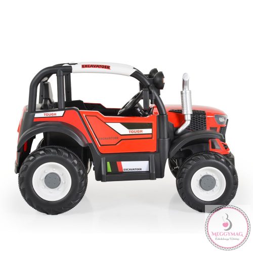 BO HARVEST traktor, elektromos, 2motoros PIROS