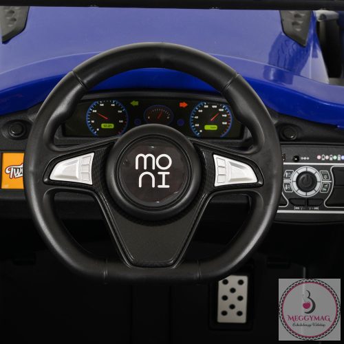 BO HARVEST traktor, elektromos, 2motoros KÉK