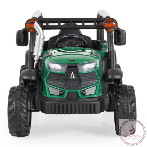 BO HARVEST traktor, elektromos, 2motoros ZÖLD
