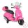 BO Vespa 801 GTS Super 12V motor/robogó nagy PINK