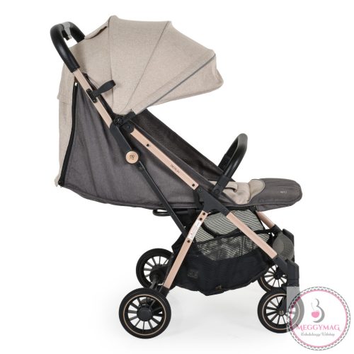 BERLIN PRÉMIUM utazó babakocsi, 1 gombbal csukható, 22kg BÉZS