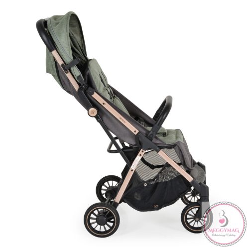 BERLIN PRÉMIUM utazó babakocsi, 1 gombbal csukható, 22kg ZÖLD