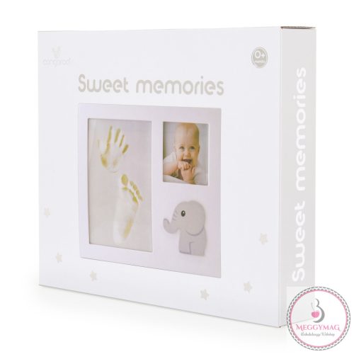 MOULD MY PRINT kéz- láblenyomat készítő képkerettel, KÉSZLETEN A BOLTBAN!