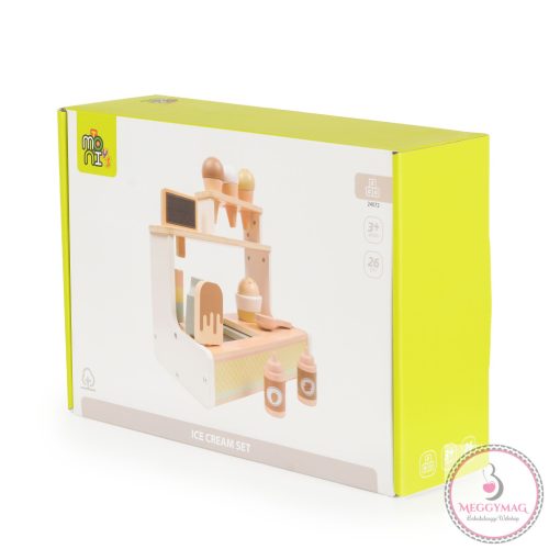 FAJÁTÉK MONI Fa fagyikészítő szett