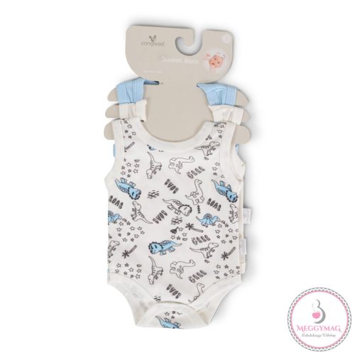 BABARUHA BODY 3 dbos ujjatlan body szett KÉK