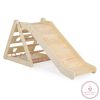 PIKLER 3in1 fa MÁSZÓKA és CSÚSZDA Montessori 155*57cm NATUR