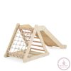 PIKLER 3in1 fa MÁSZÓKA és CSÚSZDA Montessori 155*57cm NATUR