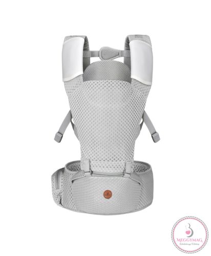MISTRAL bébi hordozó 3 poziciós, ergonomikus, hálós VSZÜRKE