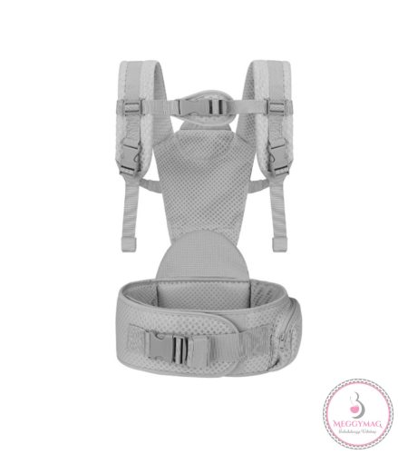 MISTRAL bébi hordozó 3 poziciós, ergonomikus, hálós VSZÜRKE