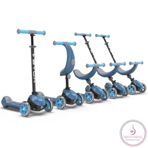 4IN1 MOTION multifunkciós átalakítható roller, 20-50kgig KÉK
