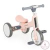 LEARN-to-Ride mini futóbicikli 3 kerekű tricikli, összecsukható PINK/rózsa