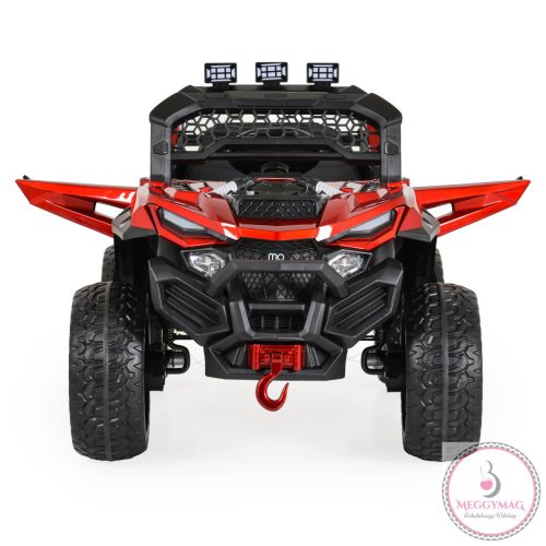BO DUST DY-8888 elektromos autó, 4motoros, 12V/7A, 115cm BUGGY PIROS