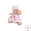 BABA 30cm újszülött macival PINK