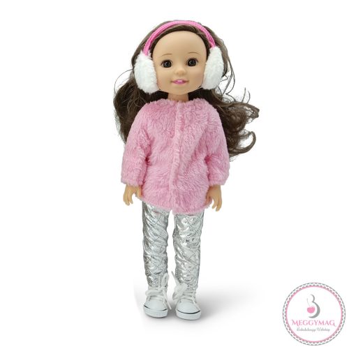 BABA 38cm hajasbaba téli ruhában 