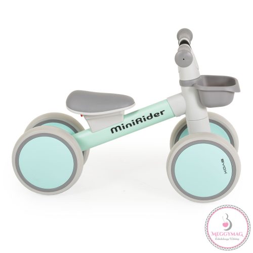 MINI RIDER ráülős 4 kerekű járgány/kismotor ZÖLD
