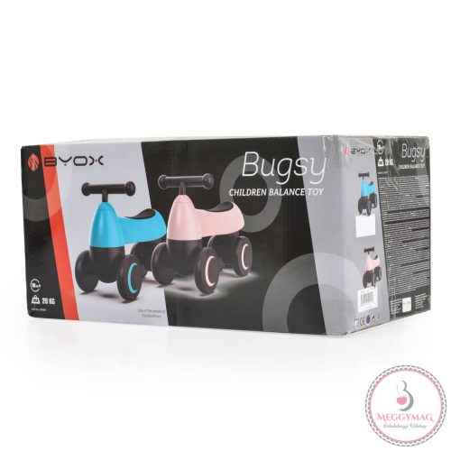 BUGSY 4 kerekű ráülős járgány/kismotor PINK