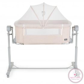   C'EST LA VIE babaöböl távirányítóval, ringató funkcióval BÉZS