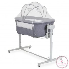   C'EST LA VIE babaöböl távirányítóval ringató funkcióval SSZÜRKE