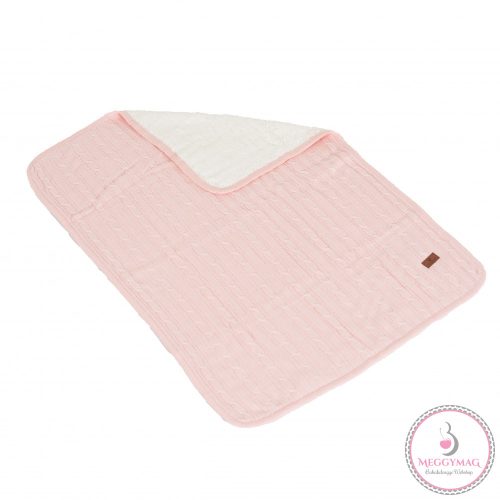 Sherpa takaró 75x100cm PINK
