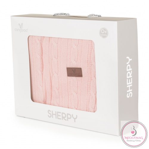 Sherpa takaró 75x100cm PINK