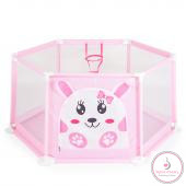 Labdamedence 146cm 50 labdával PINK