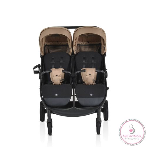 MONI TWINGO Iker babakocsi lábzsákkal CAMEL/BÉZS