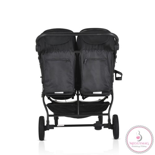 MONI TWINGO Iker babakocsi lábzsákkal ONYX/FEKETE