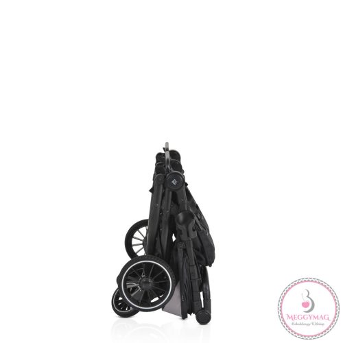 MONI TWINGO Iker babakocsi lábzsákkal ONYX/FEKETE