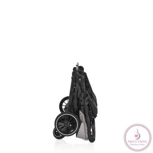 MONI TWINGO Iker babakocsi lábzsákkal VSZÜRKE/SILVER