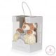 TAKARÓ Addie bear 90x75cm BÉZS