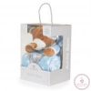 TAKARÓ Addie bear 90x75cm KÉK