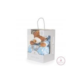 TAKARÓ Addie bear 90x75cm KÉK