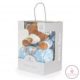 TAKARÓ Addie bear 90x75cm KÉK
