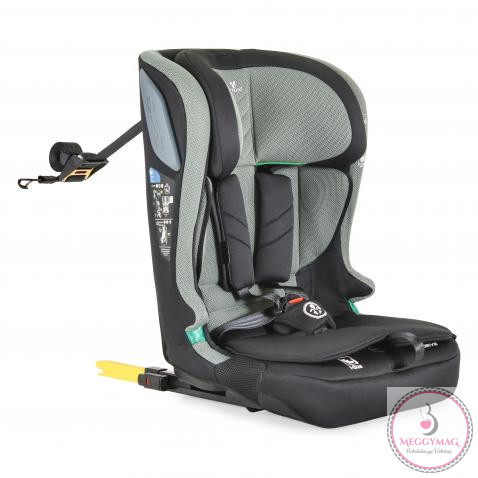 iDRIVE autós ülés 76-150cm TWILL ZÖLD