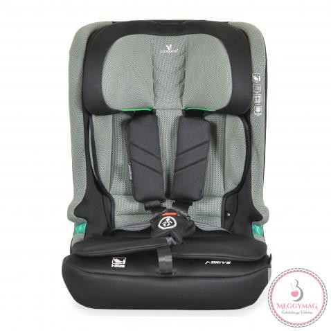iDRIVE autós ülés 76-150cm TWILL ZÖLD