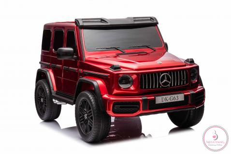 BO Mercedes-Benz G63 4x4 2személyes elektromos autó PIROS
