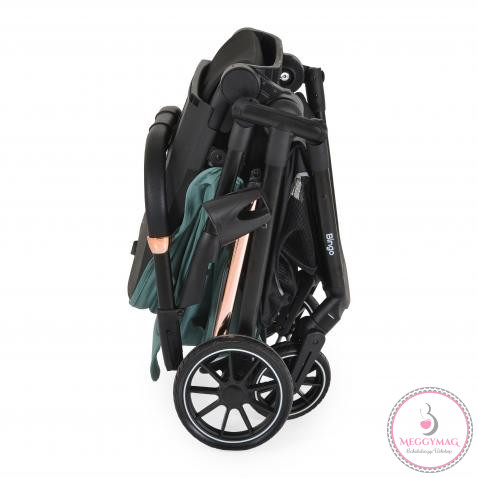 BINGO babakocsi  SZETT újszülött kortól 22kg-ig 2in1 sport+váz+hordozó MARINE ZÖLD