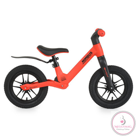 NIMBUS futóbicikli 12es fújható, világító kerekekkel PIROS