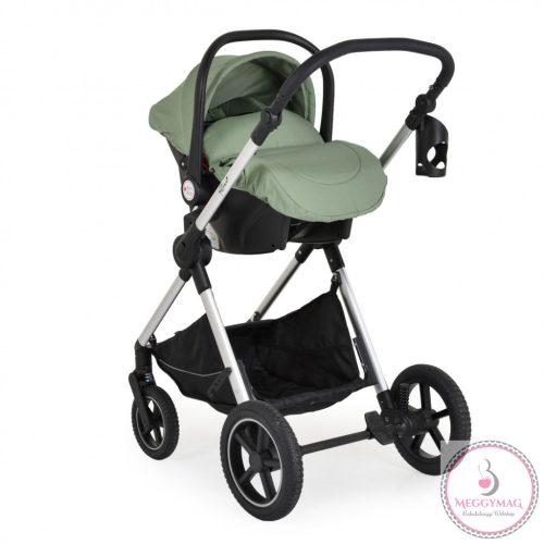 ALINA 2IN1 babakocsi SZETT átalakítható babakocsi+autós hordozó S.ZÖLD